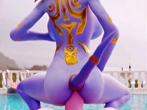 Draenei Elf Futanari Sex bei der Epic Pool Party [grand Cupido (World