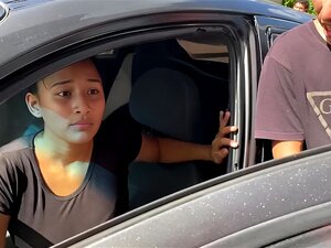 ich ficke die kleine Autowaschmaschine sehr hart, bevor ich sie für