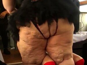 SSBBW Cellulite Bachelor Party