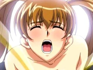 Schöner Anime bekommt Nippel geleckt. Schöne Anime-Mädchen bekommt