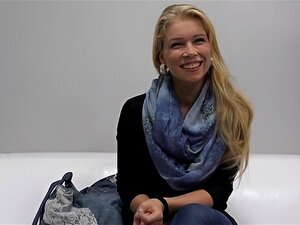 Tschechisches Mädchen Casting mit Cumshot