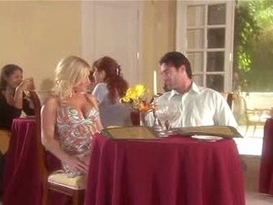 Schön und schön in einem Restaurant