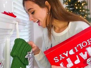 PASSION-HD Weihnachtsfick und Facial nach Riley Reids Sexgeschenk
