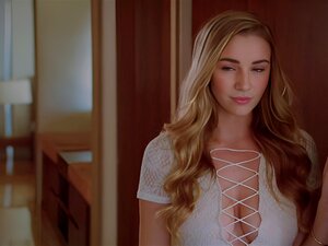 VIXEN Kendra Sunderland und Blair Williams teilen sich einen Schwanz