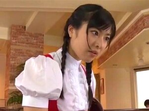 Japans sexy meid behaagt haar klant