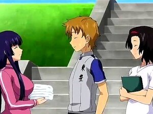 Freche frische Freunde erkunden ihre Wünsche in Hentai-Action