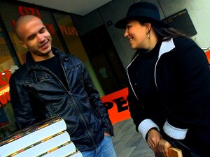 Grote kont grote buik vette opgepikt en geneukt