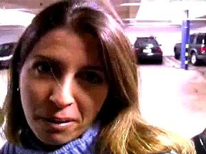 Parkplatz-Blowjob und Facial