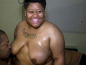 BBW Chunky Chicken wird von einem BBC gefickt