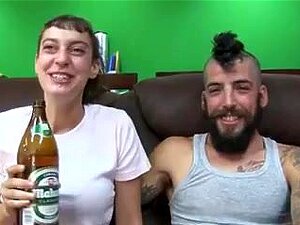 emo schoonheid neukt punk, Punk alternatief koppel