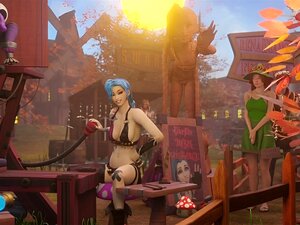 Professor Knoblauch Kitzelte Hart auf dem Rennmarkt