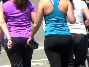 Spandex Mit Fettem Arsch