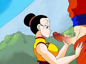 Milch wird heiß für goku vor dem Turnier Dragon Ball Parodie Anime