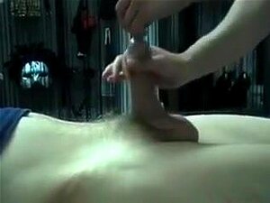 Dicker Urethra-Sound und Sperma