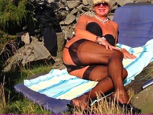 Candy op het strand