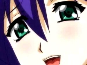 Großbusige Anime wird durchgebohrt. Großbusiger Anime wird