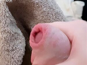 Wanking och Cumming Uncut Snopp
