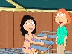 Stieffamilie Guy Hentai - Hinterhof-Lesben