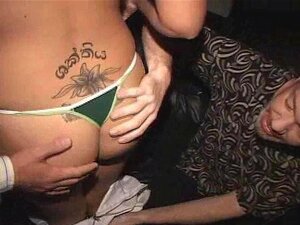 Single Mom Porn Theater Gang Bang!