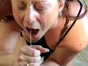 Deutsche Ehefrau liebt Sperma-Kompilation,