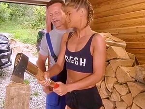 Tschechische Blondine Sarah Kay POV-Fick