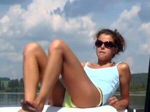 Anal auf der Outdoor-Yacht