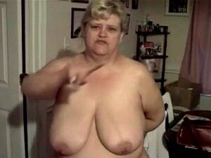 Regarde ma MILF - MILF grand-mère BBW avec des gros seins tombants