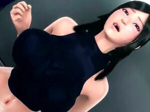 Frische und schöne Frau fickt mit einem reifen Mann. Animation einer