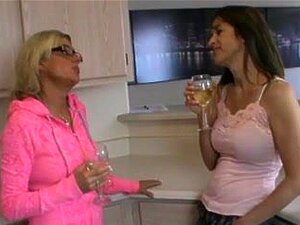 plezier met stiefmoeder en stepaunt,