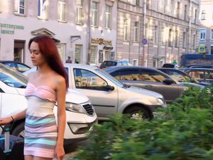 Casual Cutie Sex - Michelle - Söt rödhårig sex i en stor stad,
