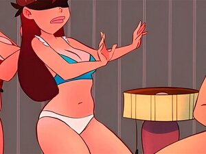 Verrat am Hochzeitstag: Betrügende Schlampenfrau in Animation
