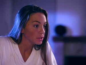 Stoute lesbische schat troost haar mollige MILF buurvrouw. Hete