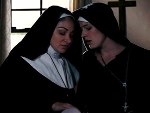 Heiße lesbische Nonnen frönen ihren Muschi-Fantasien