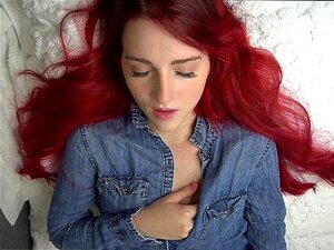 Rotes Haar Schöne Agonie