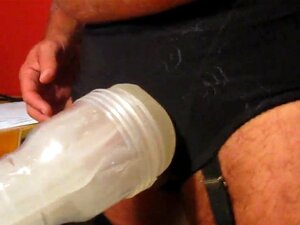 Fleshlight ficken mit Gummi