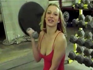 Creampie på gymmet