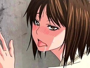 Kinky Anime springt in einen harten Schwanz