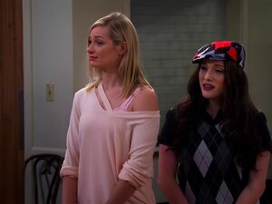 Katie Wee Beth Behrs Kat Dennings - 2 Broke Girls s6e16,