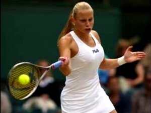 Hommage an die Frauen des Tennis. Tribut an die Frauen des Tennis