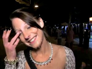 Mallorca Spermawalk. Sperma Walk, Cum Walk, Facial, Öffentlich,