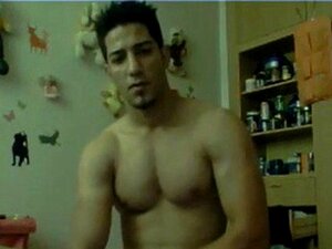 Hetero-Typ wichst riesigen Schwanz vor der Webcam - /gay