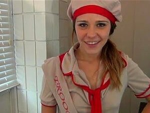 Girlscout Haiseva Nylon Footjob,