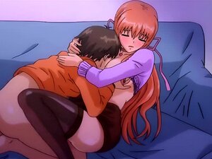 Voluptuos Anime leckt harten Schwanz. Voluptuos Anilecken harter