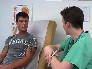 Gay medicals porno Hans spermakanon blev hårdare och fastare till