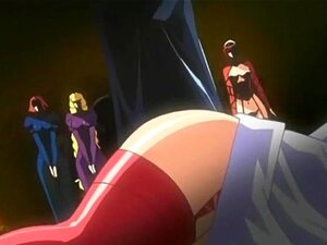 Gekettete Hentai-Braut bekommt Bestrafung und wird mit einem Dildo