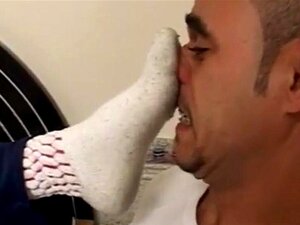Schau dir Hisp Dom Socken jetzt an! - Sockenverehrung, Demütigung,