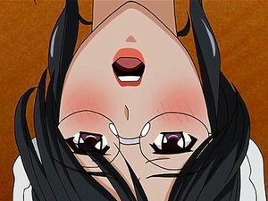 La cameriera hentai viene coperta di sperma