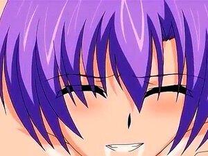 Anime-Sexsklave fickt drei Schwänze gleichzeitig in einem Gangbang.