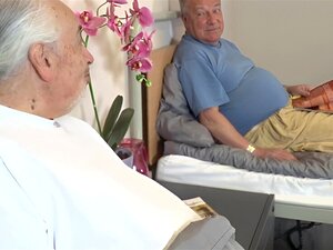 Zeit für deine Pille, Alter Mann!