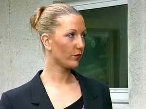 Deutsche Schlampe draußen